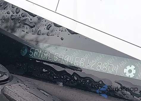 2014 Honda Odyssey Touring/Touring Elite из США, поврежденный, VIN 5FNRL5H94EB128801